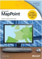 Microsoft MapPoint 2011 Europe, x32, WIN, 1u, DVD, ESP (B21-01412)